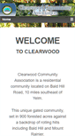 Mobile Screenshot of clearwood-yelm.com